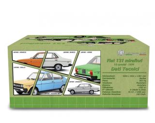 Fiat 131 1600 Mirafiori Special 1974 Bianco - weiß Laudoracing 1:18 Resinemodell (Türen, Motorhaube... nicht zu öffnen!)